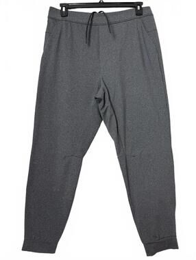 LULULEMON MENS GREY CASUAL JOGGER PANTS  XL NWOT